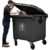 Waste Bins | Large 600L & 1100L | EN 840 Grey