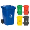 Waste Bins | Wheeled & Full Colour | EN 840 | 80L Group