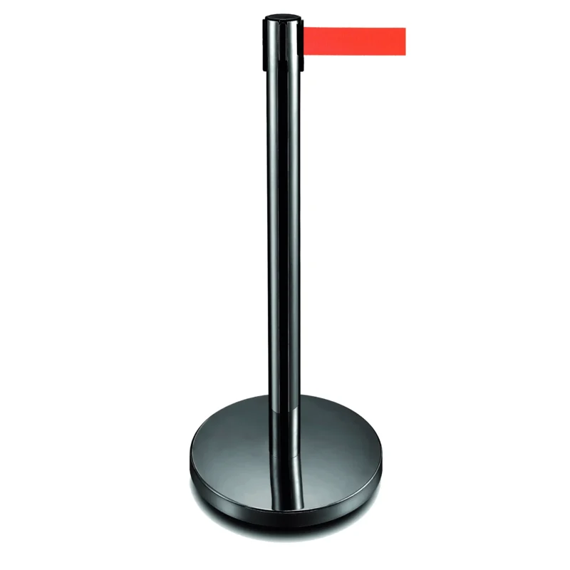 Belt Barriers | Professional Black | Commercial & Retail Red