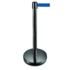 Belt Barriers | Professional Black | Commercial & Retail Blue