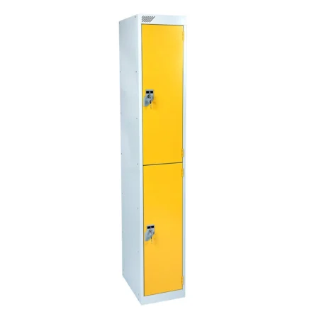 Helmsman Vedette Standard Lockers - 2 Door Yellow