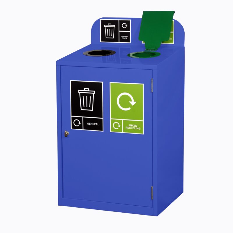 Heavy Duty Recycling Station | 160 Litre