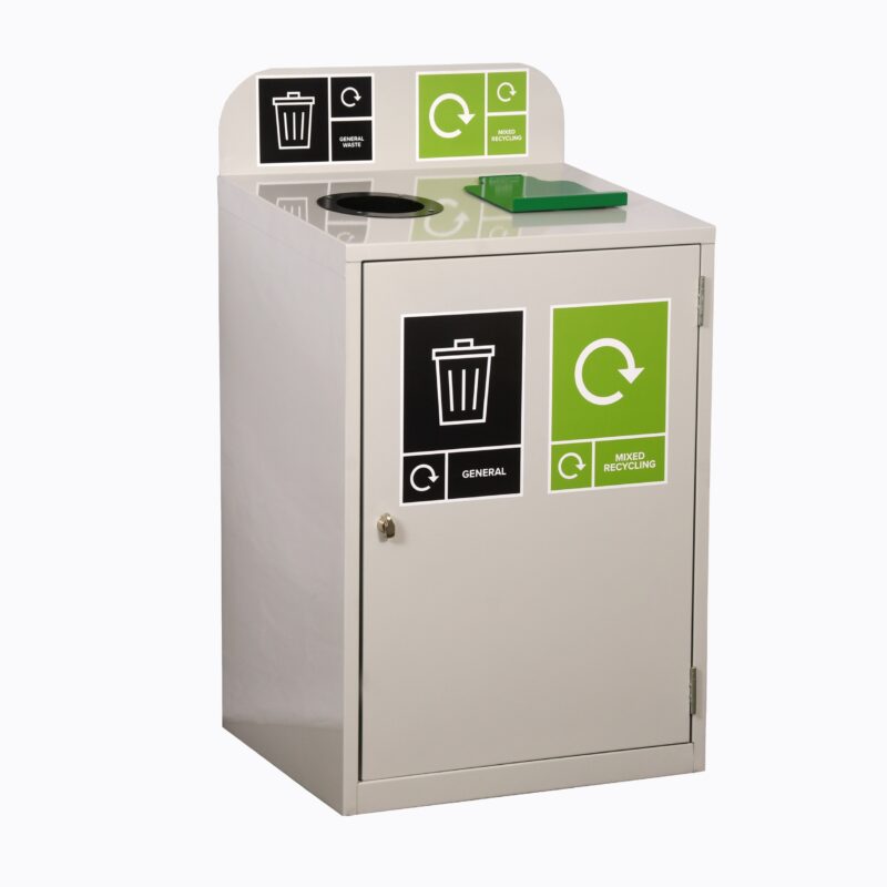 Heavy Duty Recycling Station | 160 Litre