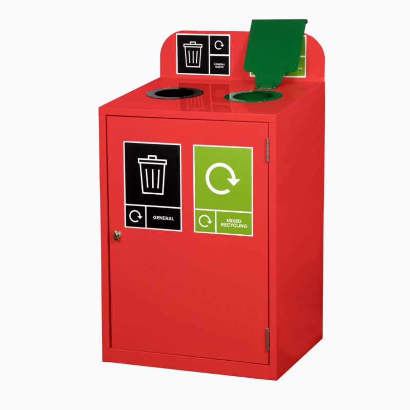 Heavy Duty Recycling Station | 160 Litre
