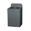 Recycling Station | Galvanised Steel | 2 Bins | 160 Litre