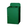 Recycling Station | Galvanised Steel | 2 Bins | 160 Litre