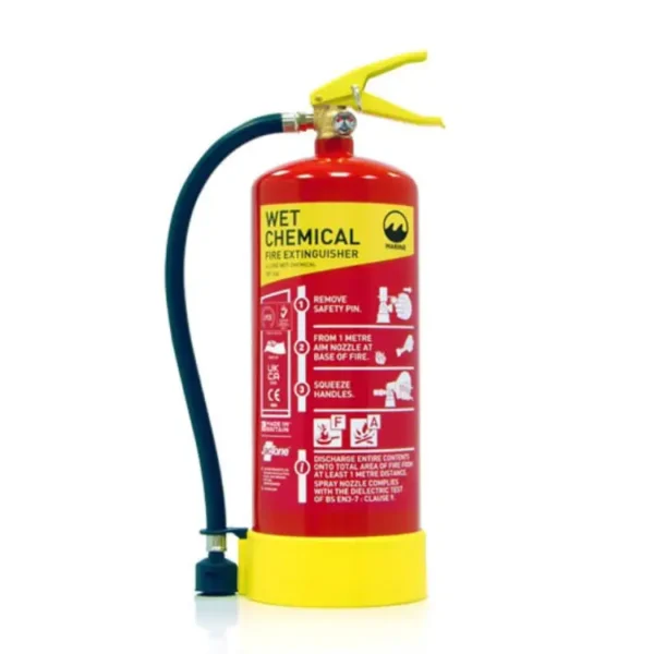 Marine Certified Fire Extinguisher | Wet Chemical | 6 Litre