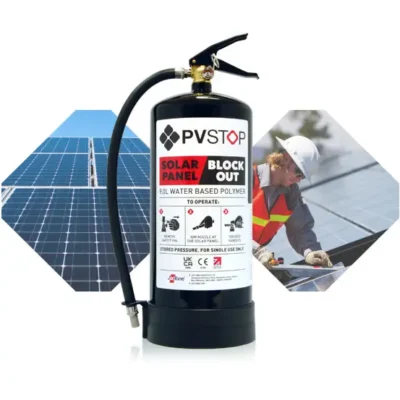 Solar Panel Fire Extinguishers