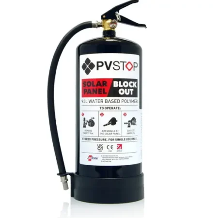 Solar Panel Fire Extinguisher | PVSTOP | 9 Litre