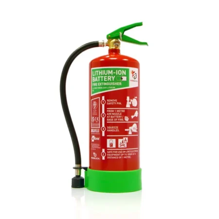 Premium Fire Extinguisher | Lithium-Ion Fireblock | 6 Litre