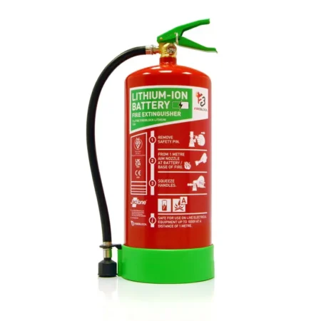 Premium Fire Extinguisher | Lithium-Ion Fireblock | 9 Litre