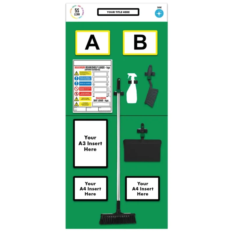 Modulean Rack End Board | Cleaning Double Green