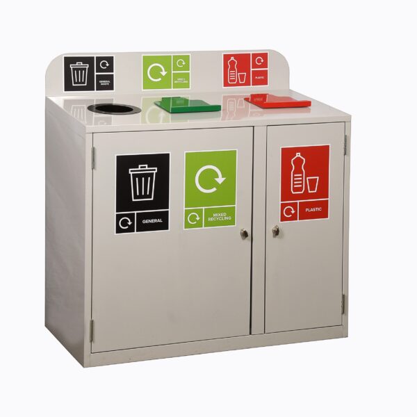Heavy Duty Recycling Station | 240 Litre