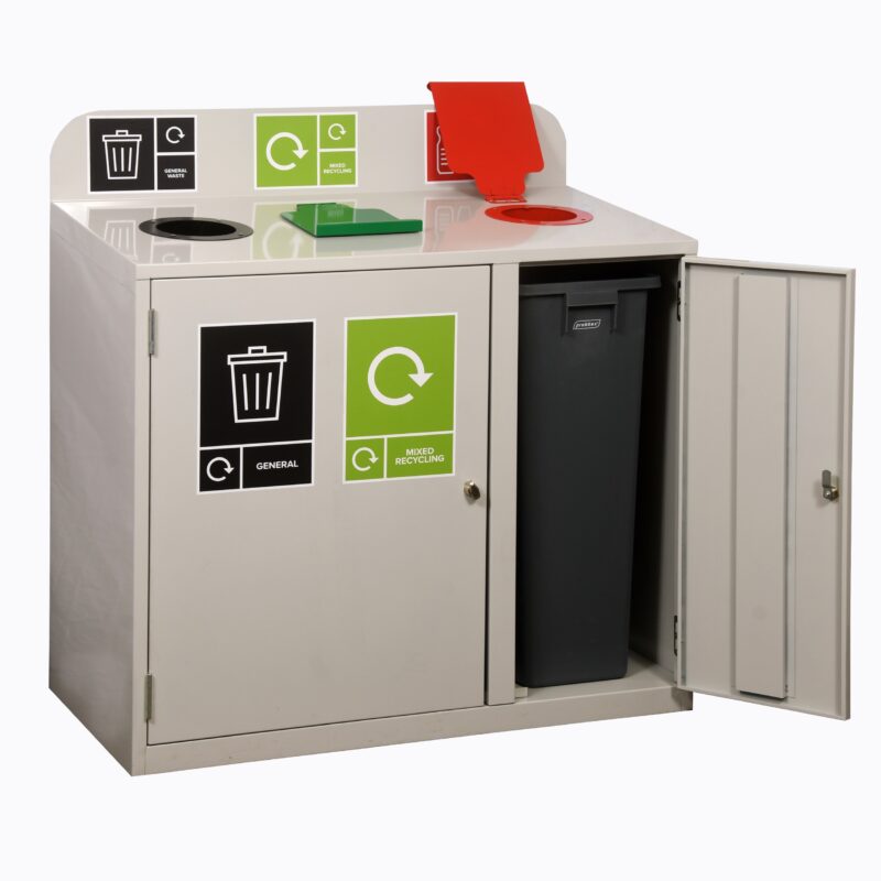 Heavy Duty Recycling Station | 240 Litre