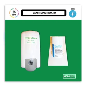 Modulean Lite Shadow Board | Sanitising Green