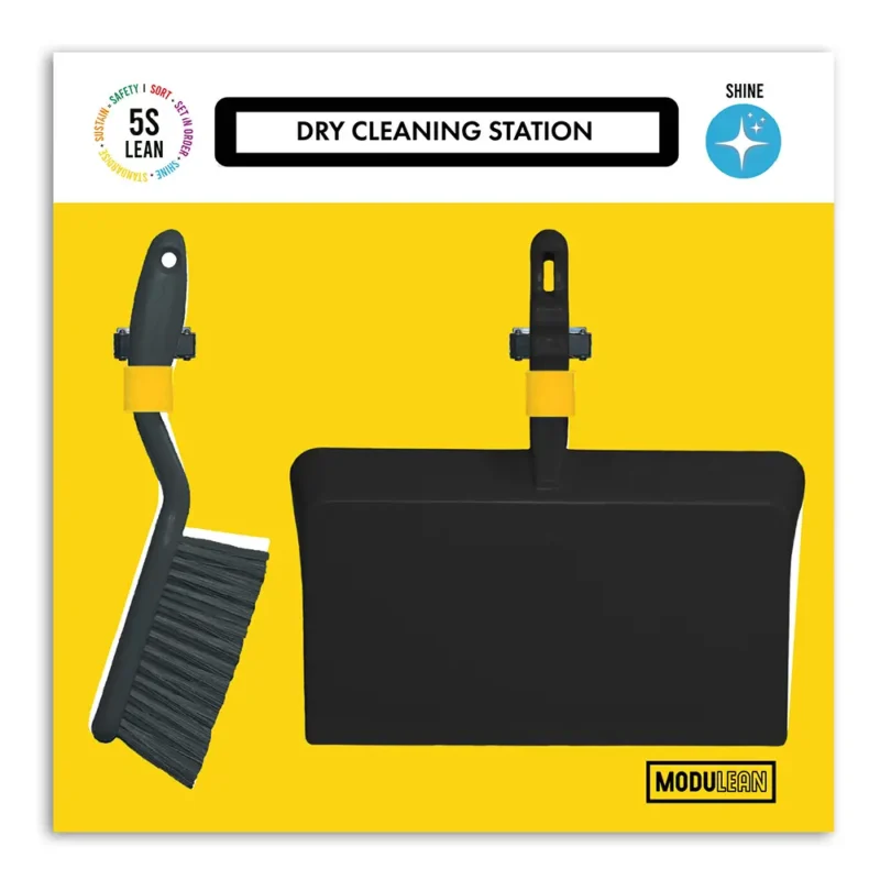 Modulean Lite Shadow Board | Cleaning Station Yellow