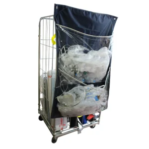 Recycling Sacks | Racksack Rollcage Clear