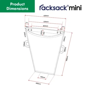 Recycling Sacks | Racksack Mini