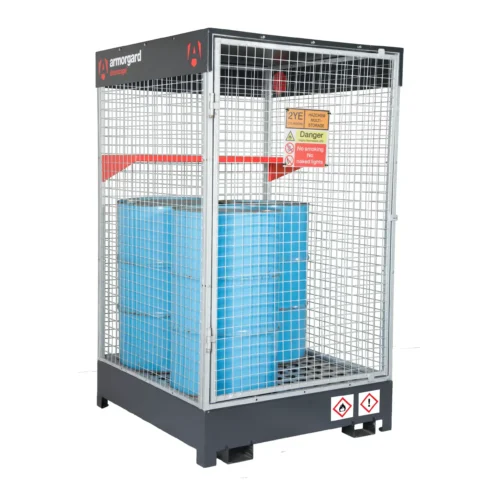 Armorgard Drumcage | COSHH Drum Storage | 290L Sump