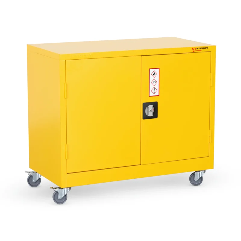 SafeStor COSHH Trolley Cabinet | 810H x 900W x 480D