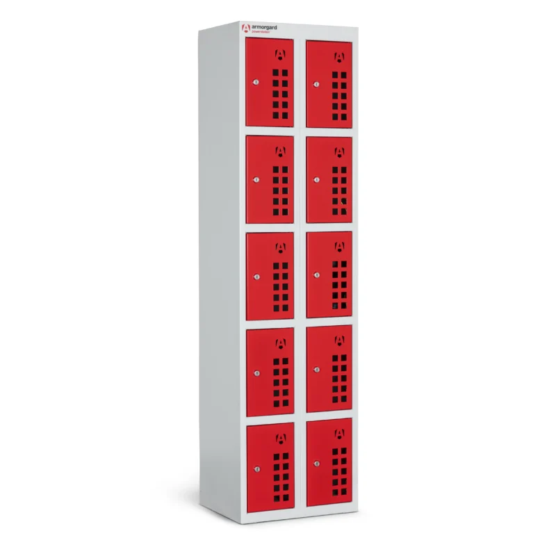 Armorgard PowerStation PWS10 | Tool Charging Lockers | 10 Door