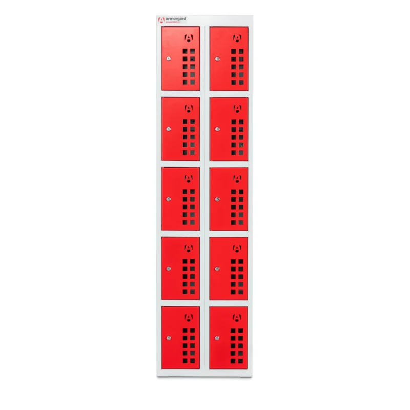 Armorgard PowerStation PWS10 | Tool Charging Lockers | 10 Door