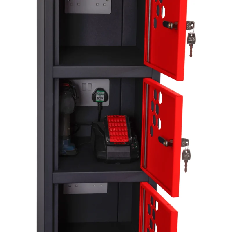 Armorgard PowerStation PWS6 | Tool Charging Lockers | 6 Door