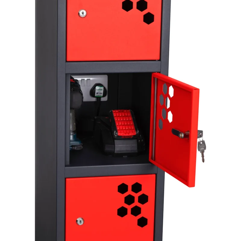 Armorgard PowerStation PWS6 | Tool Charging Lockers | 6 Door