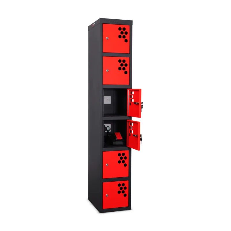 Armorgard PowerStation PWS6 | Tool Charging Lockers | 6 Door