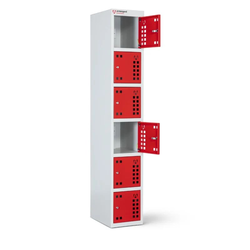 Armorgard PowerStation PWS6 | Tool Charging Lockers | 6 Door