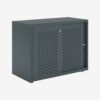 Glide Perforated Sliding Door Cabinet | 743H x 1000W x 470D