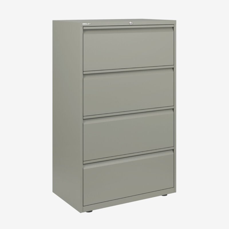 Essentials Side Filing Cabinet | 4 Drawer | 1300H x 800W