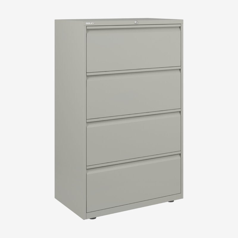 Essentials Side Filing Cabinet | 4 Drawer | 1300H x 800W