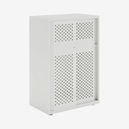 Glide Perforated Sliding Door Cabinet | 1149H x 800W x 470D