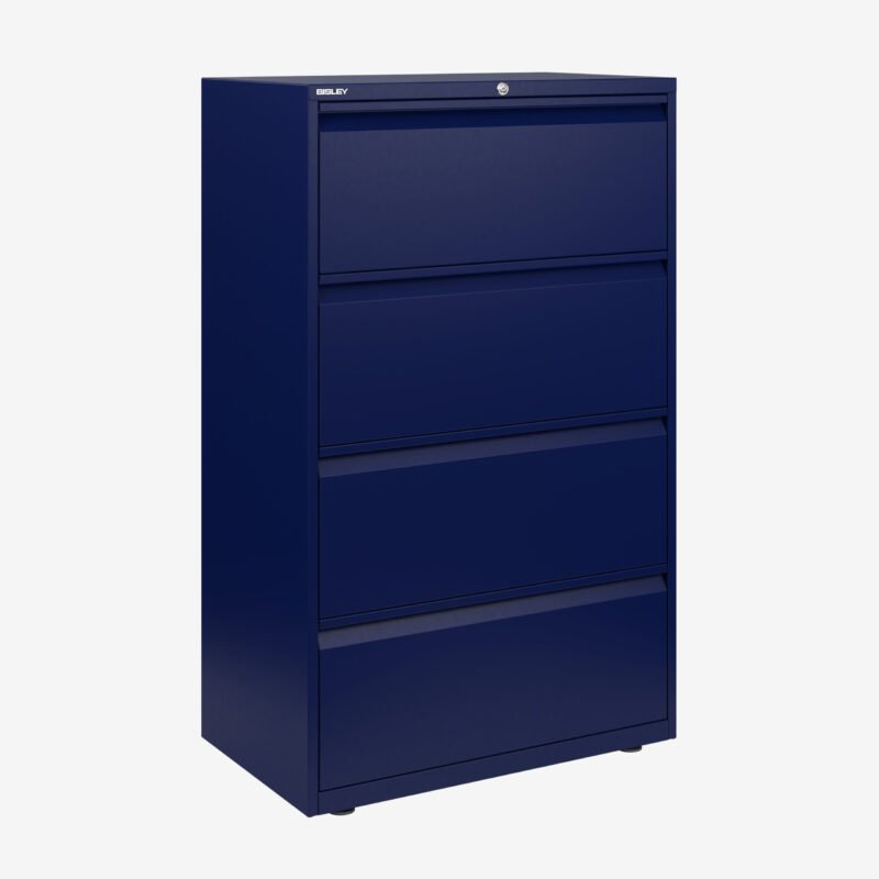 Essentials Side Filing Cabinet | 4 Drawer | 1300H x 800W