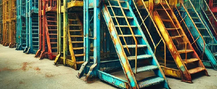 Rusty ladders