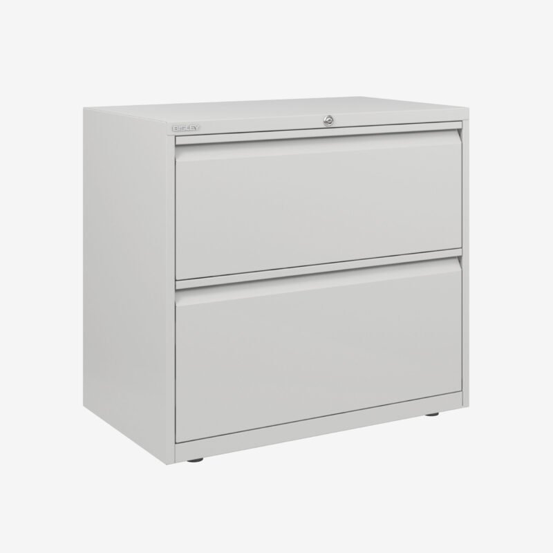 Essentials Side Filing Cabinet | 2 Drawer