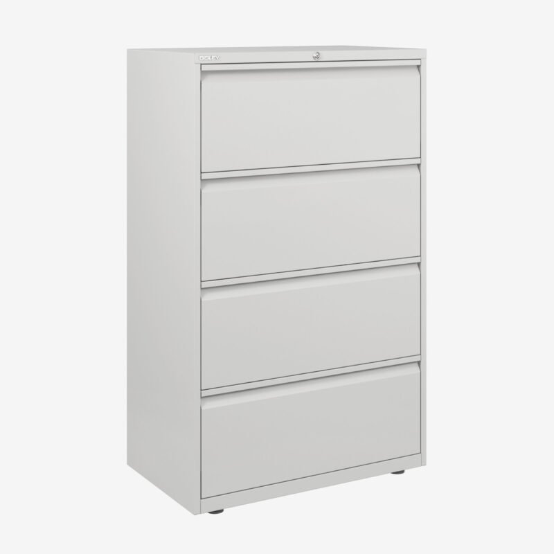 Essentials Side Filing Cabinet | 4 Drawer | 1300H x 800W