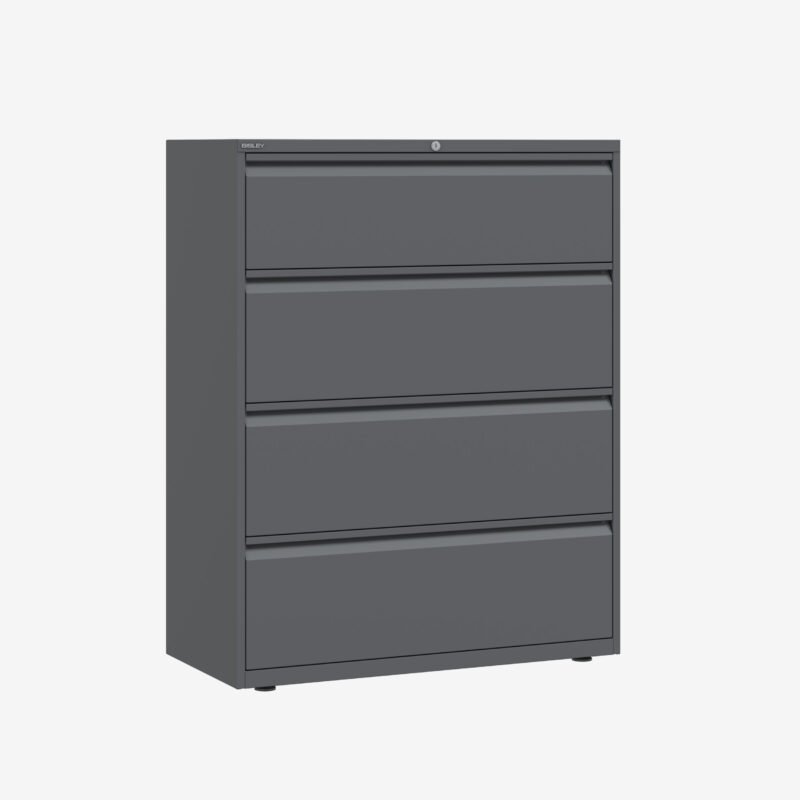 Essentials Side Filing Cabinet | 4 Drawer | 1270H x 1000W