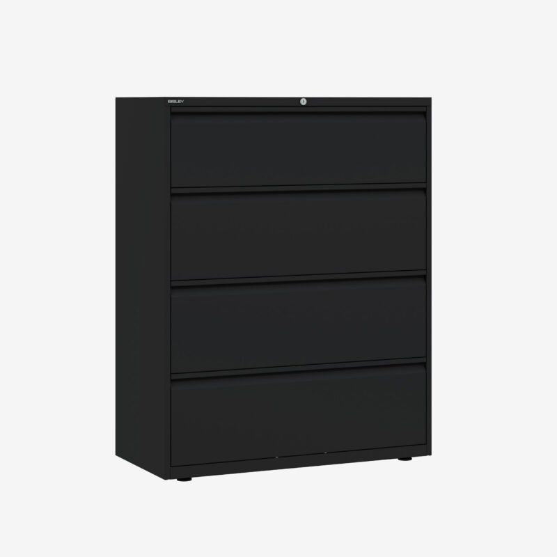 Essentials Side Filing Cabinet | 4 Drawer | 1270H x 1000W