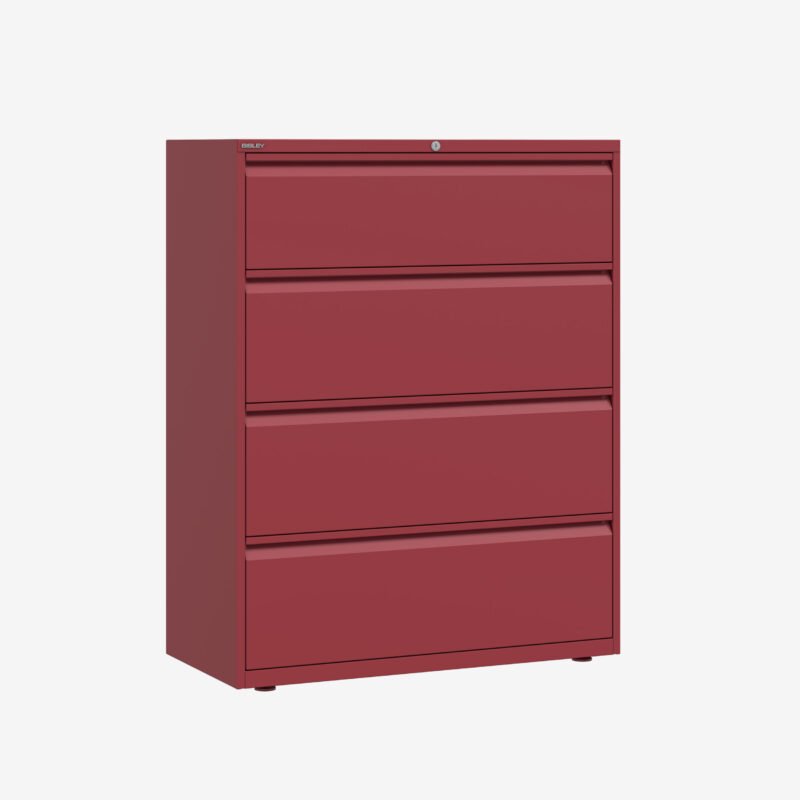 Essentials Side Filing Cabinet | 4 Drawer | 1270H x 1000W