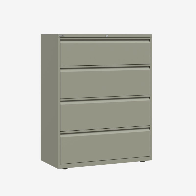 Essentials Side Filing Cabinet | 4 Drawer | 1270H x 1000W