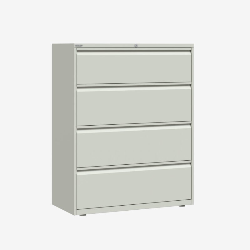 Essentials Side Filing Cabinet | 4 Drawer | 1270H x 1000W