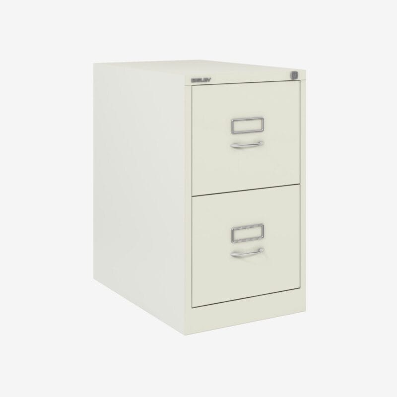 BS Traditional A4 Filing Cabinet | 2 Drawer Chalk