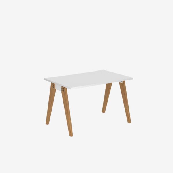 Office Desk With Timber Frame | 1200mm | Single