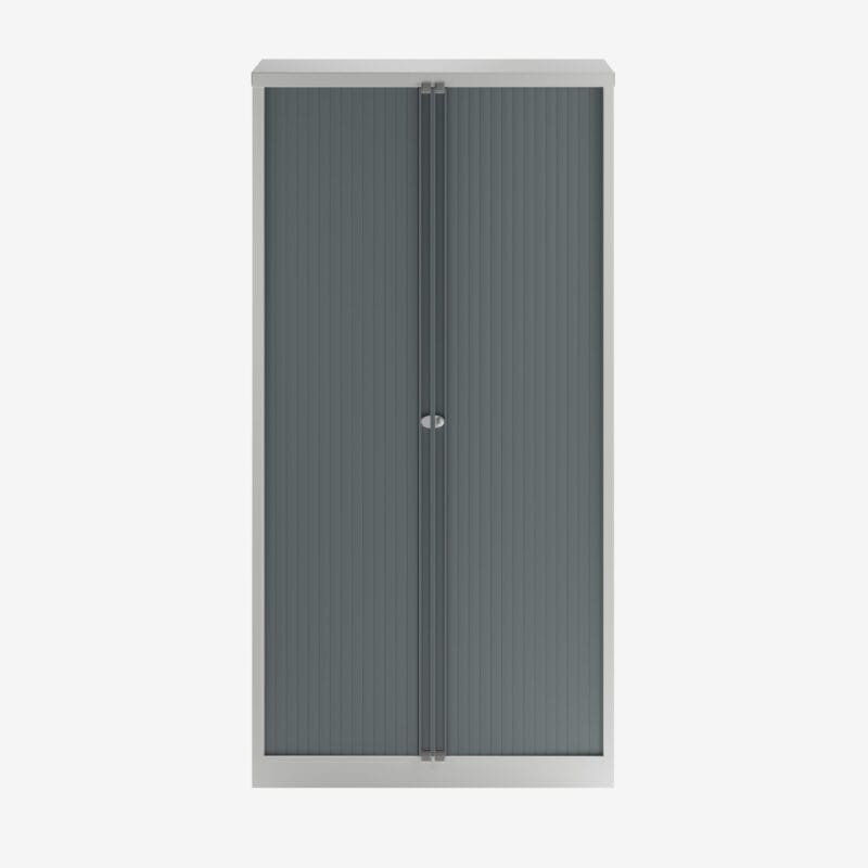 Bisley Essentials 4-Shelf Lockable Tambour Cupboard | 1970H x 1000W