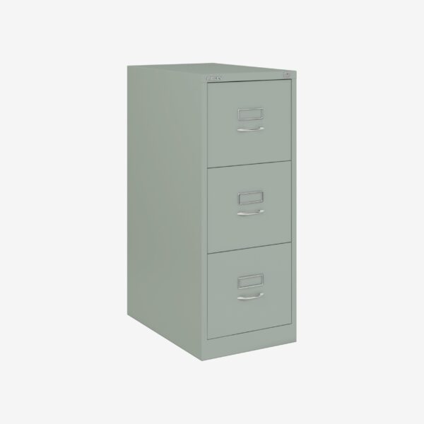 BS Traditional A4 Filing Cabinet | 3 Drawer Silver