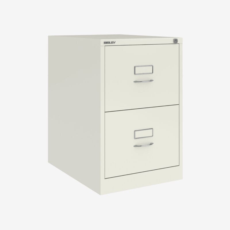 BS Foolscap Traditional Filing Cabinet | 2 Drawer Chalk