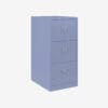BS Foolscap Traditional Filing Cabinet | 3 Drawer Lilac