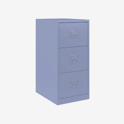 BS Foolscap Traditional Filing Cabinet | 3 Drawer Lilac